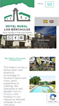 Mobile Screenshot of hotelberchules.com